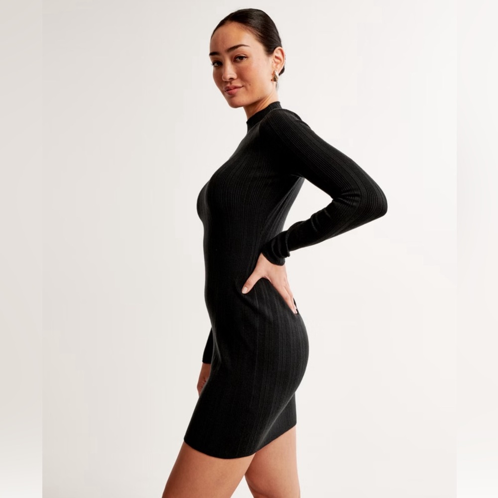 Cable knit mini sweater dress from Abercrombie